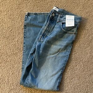 Madewell Longline Straight Jeans
